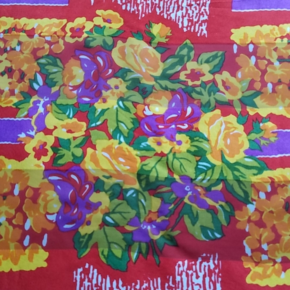 LANVIN Vintage Silk Scarf - Picture 3 of 7